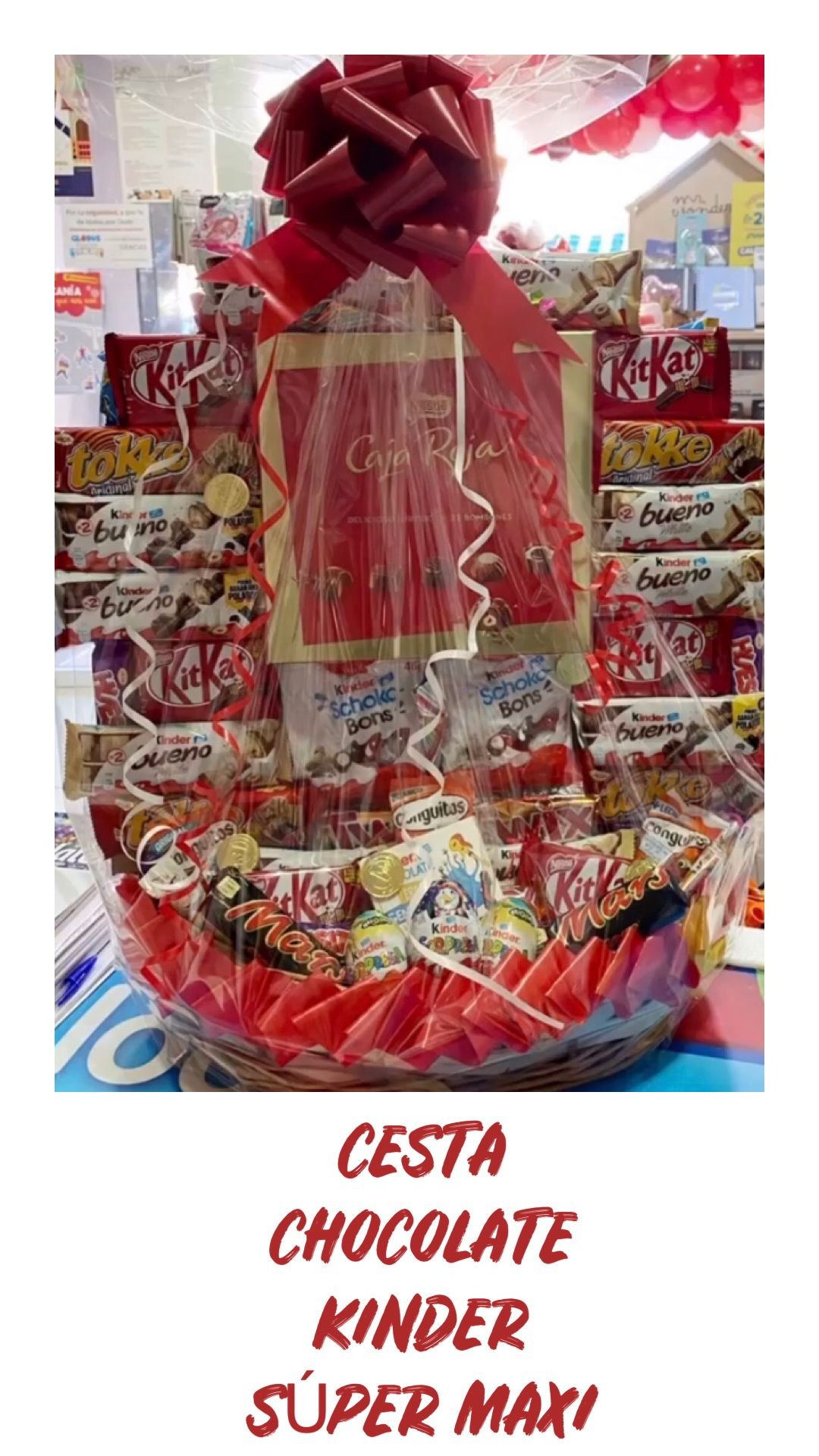 Cesta de Chocolate Super Maxi